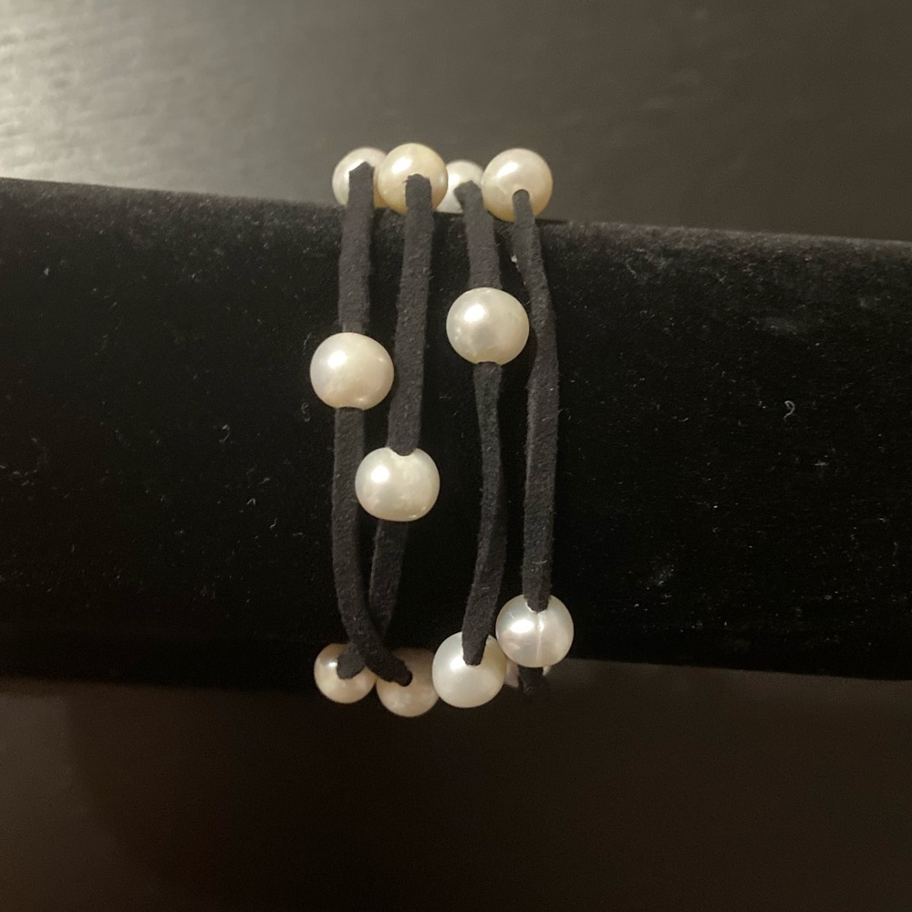 Pearl Wrap Around Bracelet